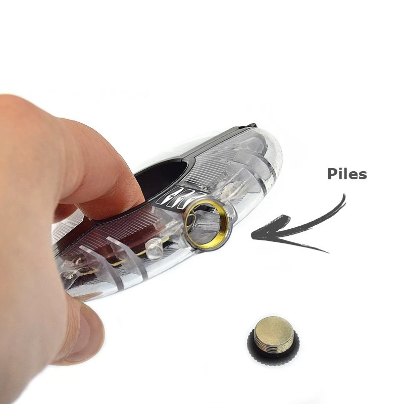 Soucoupe Lumineuse Bleu Pour Roue De Vélo – Image 2