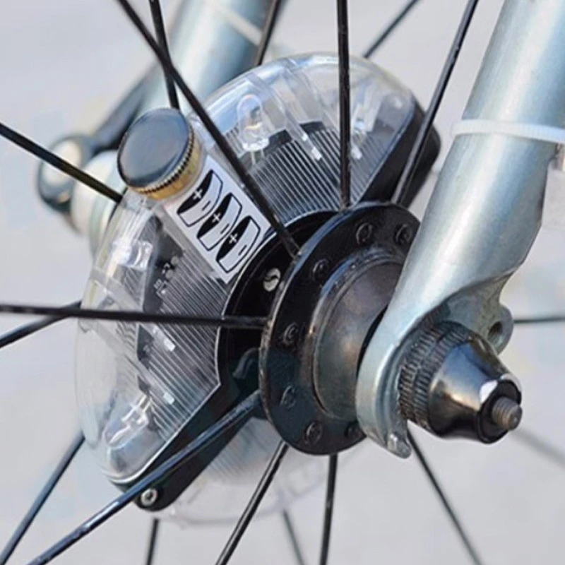 Soucoupe Lumineuse Bleu Pour Roue De Vélo – Image 5