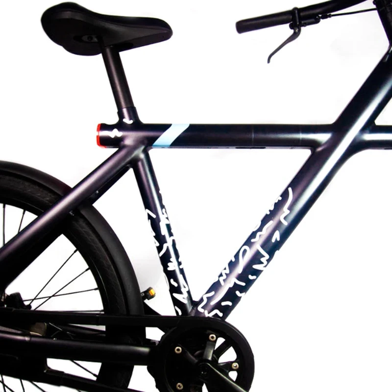 Stickers Réfléchissants Pour Cadre De Vélo Motif Louvre Will.B – Image 4